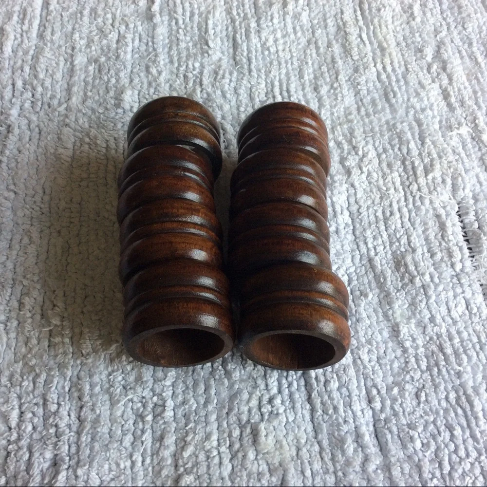 Vintage wooden napkin holders